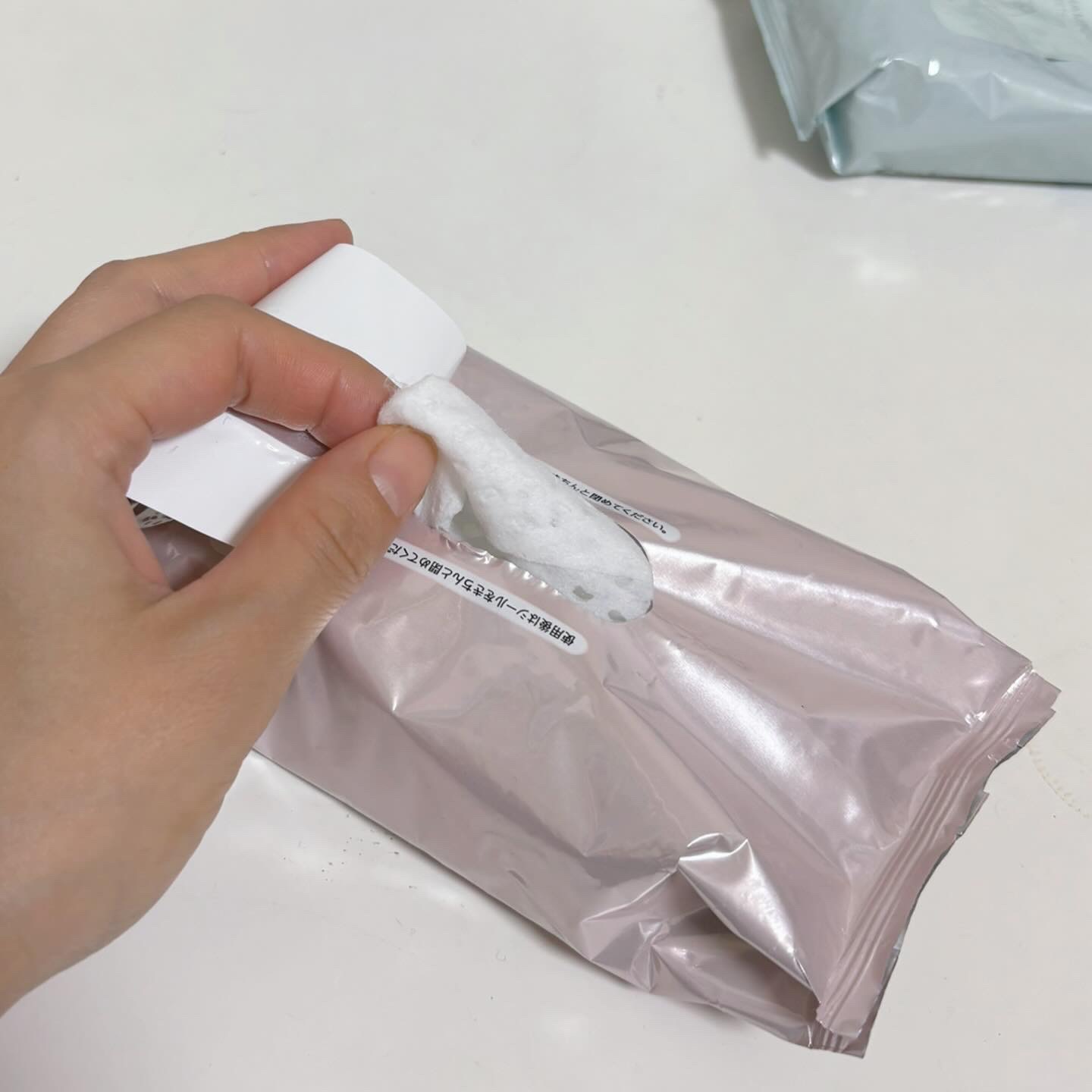 メリット ドライシャンプーシート すっきり爽快タイプ/メリット/ドライシャンプーを使ったクチコミ（3枚目）