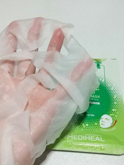 ティーツリーアンチダストカーミングマスク/MEDIHEAL/シートマスク・パックを使ったクチコミ(2枚目)