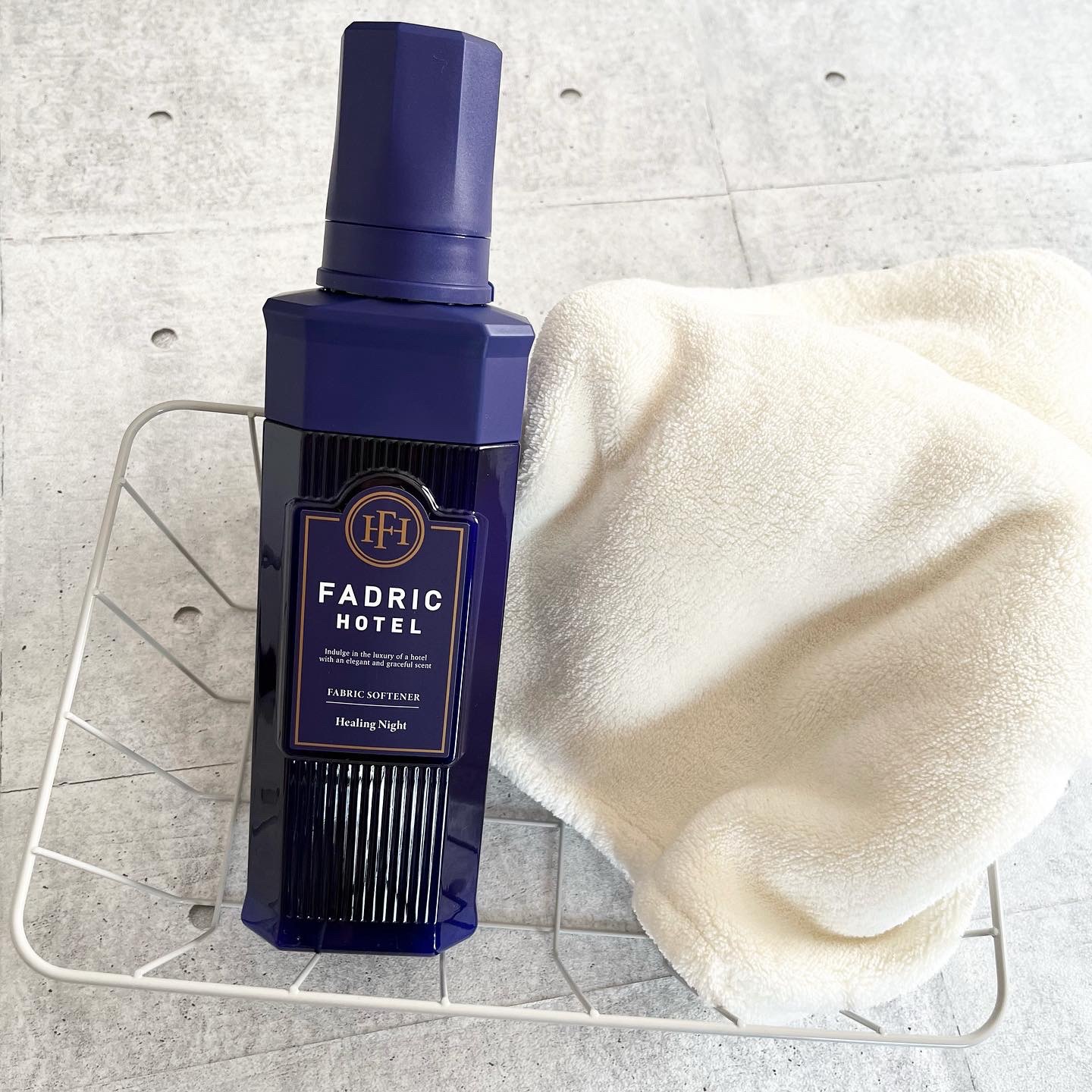 ファドリックホテル 柔軟剤　ヒーリングナイトの香り ヒーリングナイトの香り/FADRIC HOTEL/柔軟剤を使ったクチコミ（1枚目）