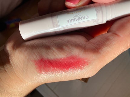 ステイオンバームルージュ/キャンメイク/口紅を使ったクチコミ(2枚目)