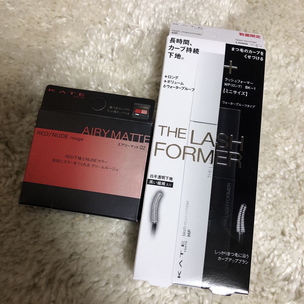 レッドヌードルージュ 02/KATE/口紅を使ったクチコミ（1枚目）