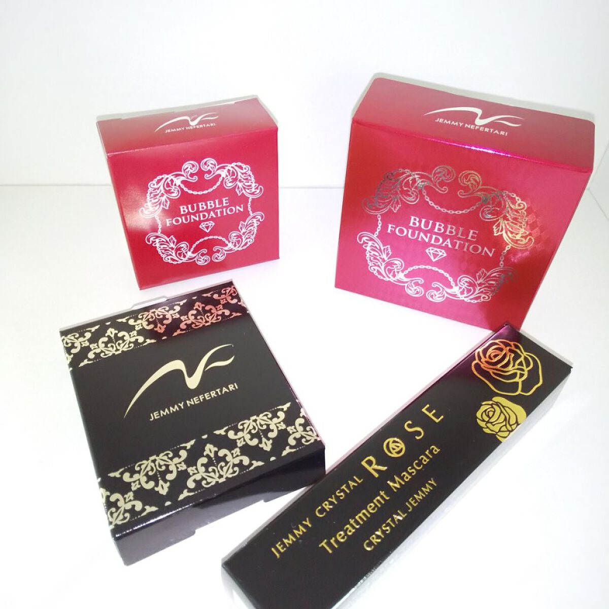 ジェミーネフェルタリ リンクルバブルファンデホワイト/クリスタルジェミー/パウダーファンデーションを使ったクチコミ(3枚目)