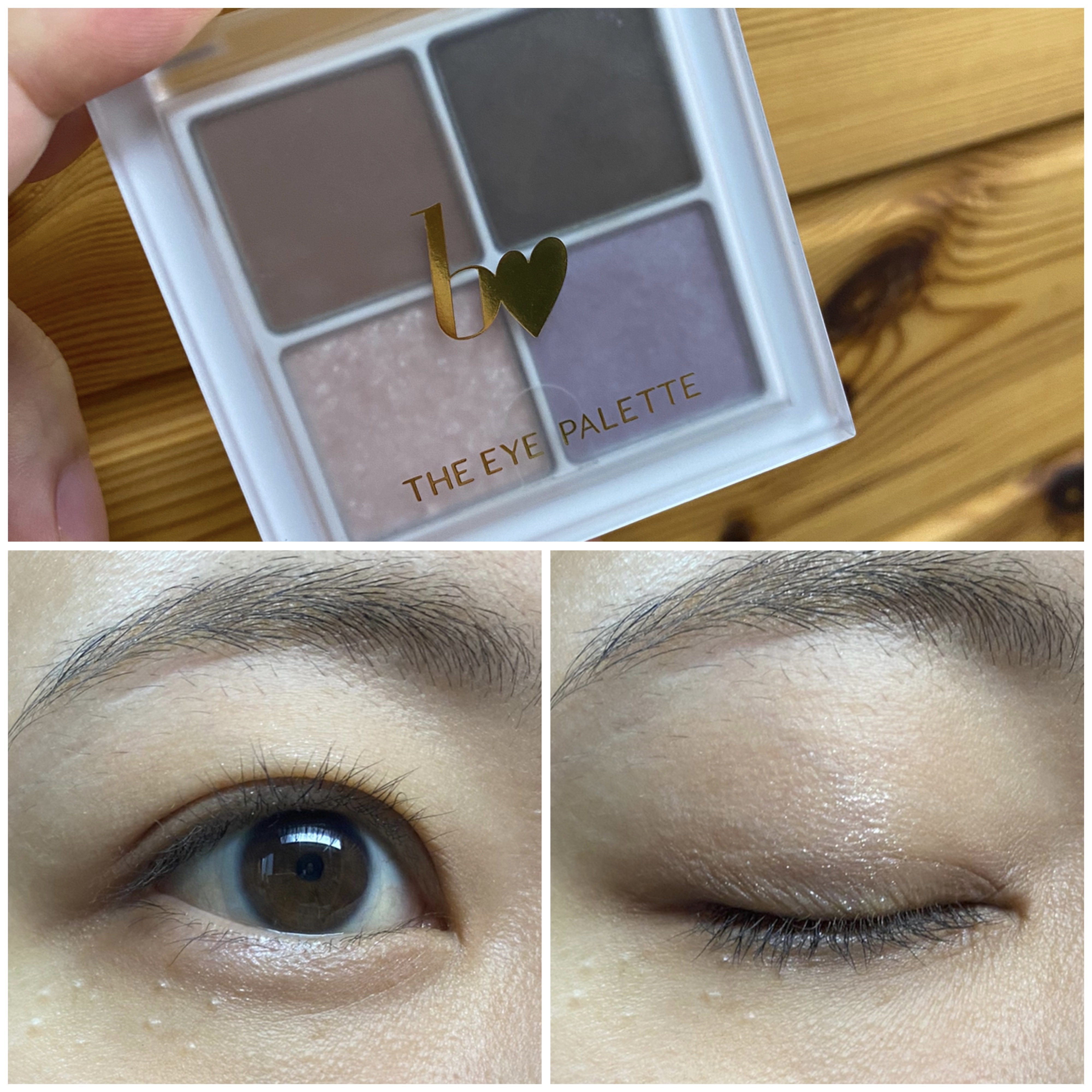 THE アイパレR/b idol/アイシャドウパレットを使ったクチコミ（1枚目）