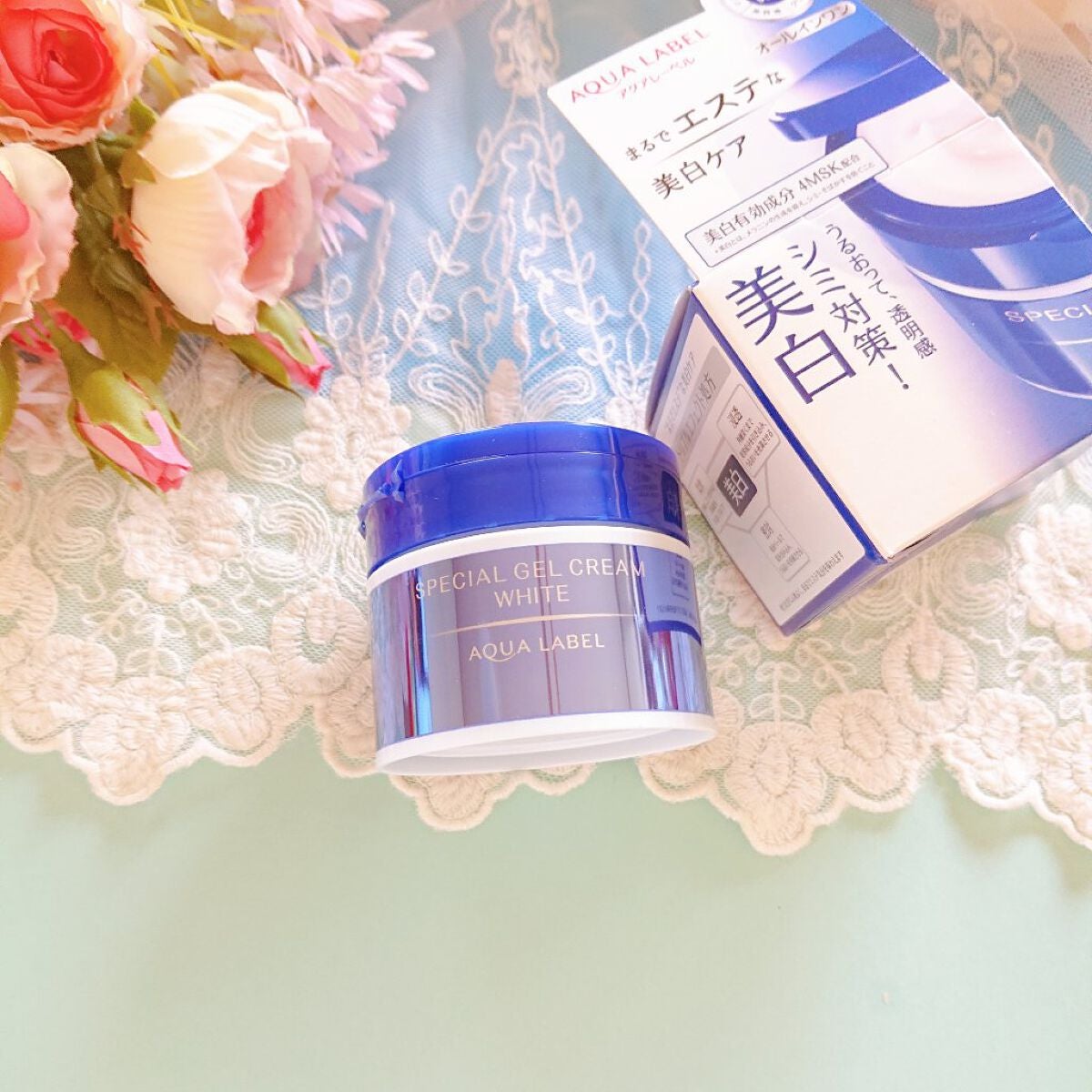 スペシャルジェルクリームA (ホワイト)(医薬部外品)/アクアレーベル/オールインワン化粧品を使ったクチコミ(1枚目)