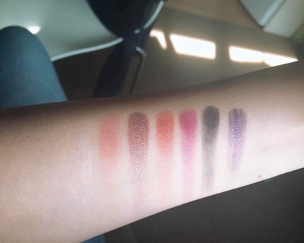 スイートピーチ アイシャドウ パレット/Too Faced/アイシャドウパレットを使ったクチコミ(3枚目)