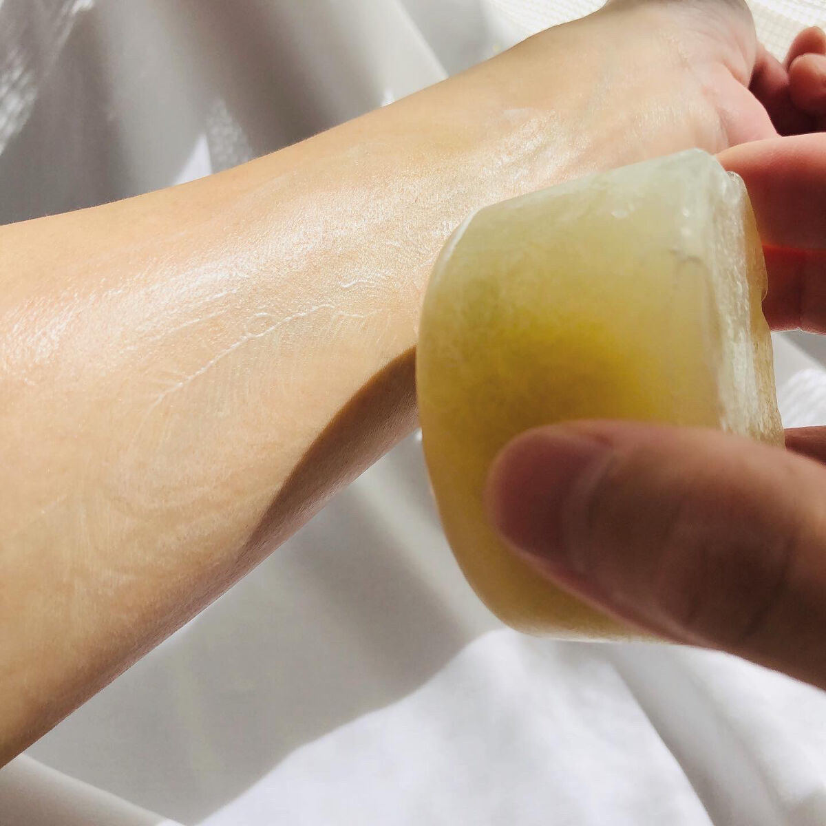 濱縮緬マッサージソープ/ハリメリー/洗顔石鹸を使ったクチコミ（3枚目）