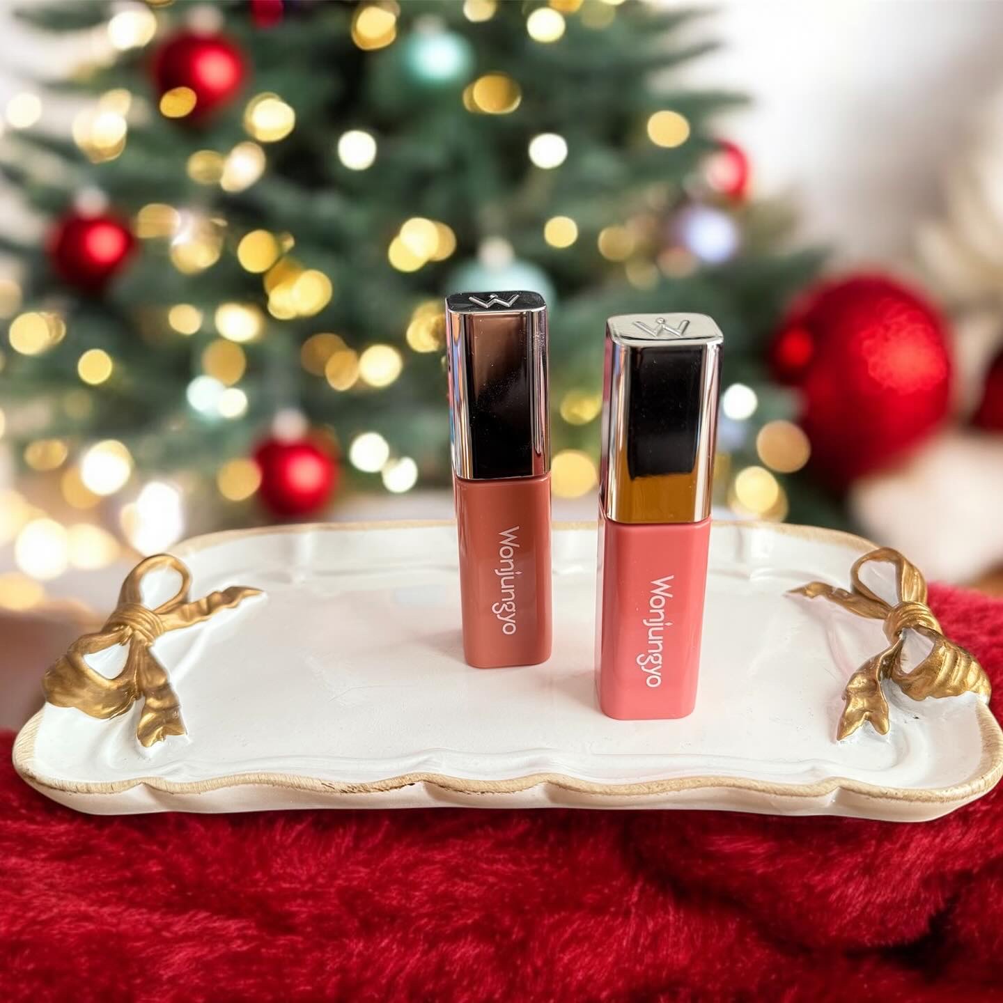 ウォンジョンヨ　キャンディーグロウティント 03 ピーチスクイーズ/Wonjungyo/リップティントを使ったクチコミ（1枚目）