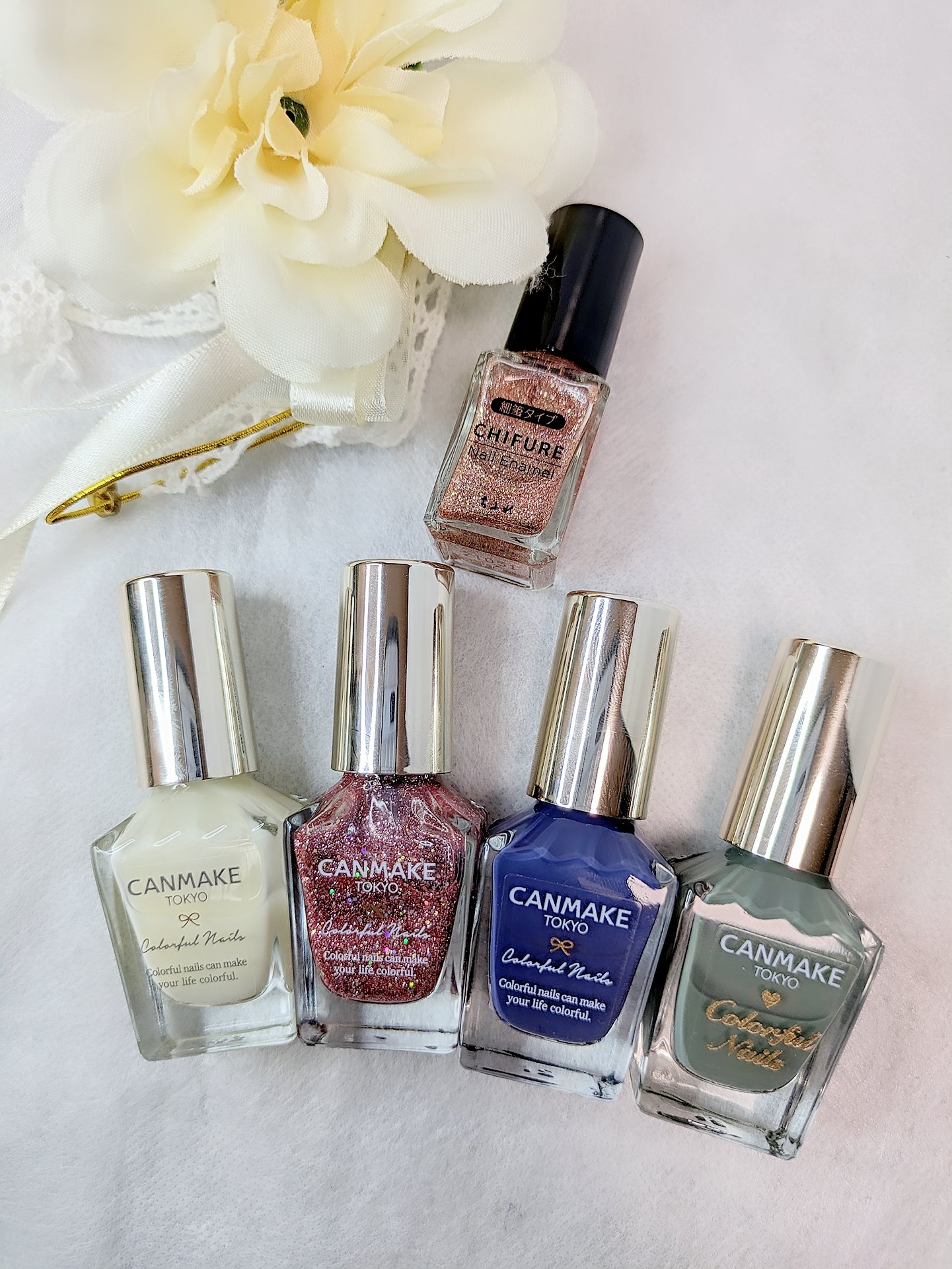 カラフルネイルズ/キャンメイク/マニキュアを使ったクチコミ（2枚目）