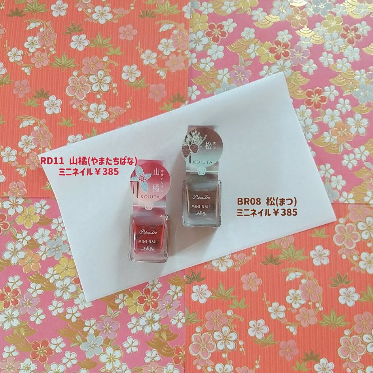 ミニネイル/パラドゥ/マニキュアを使ったクチコミ（3枚目）