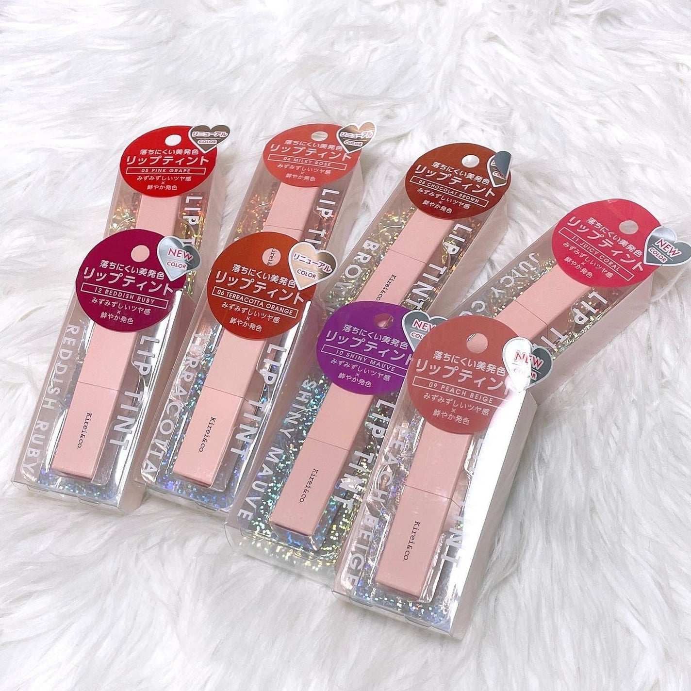 ルージュリップティント/Kirei&co./口紅を使ったクチコミ(6枚目)