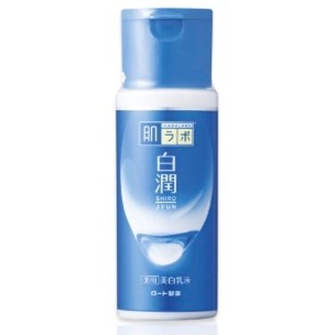 白潤 薬用美白乳液  140ml（ボトル）/肌ラボ/乳液を使ったクチコミ（1枚目）