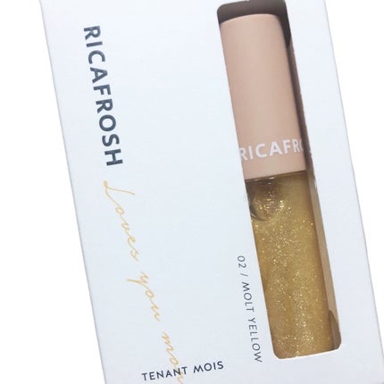 テンアント・モイス 02 モルトイエロー/RICAFROSH/リップグロスの画像