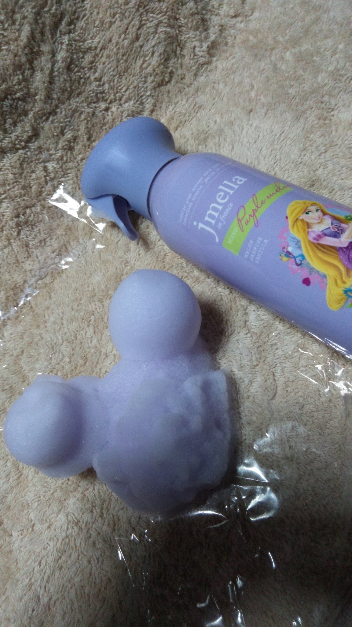 ジェイメラ パープルホイップHFBソープ/ラプンツェル/jmella/泡洗顔を使ったクチコミ(4枚目)