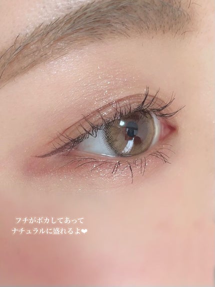 ごんす@YouTube始めました on LIPS 「《日常使いしやすいカラコン❤︎》普段ブラウンメイクをする方にピ..」(6枚目)