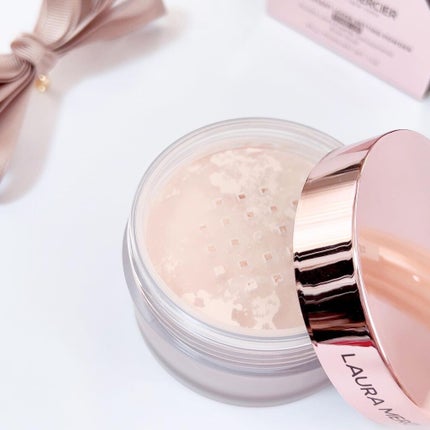 トランスルーセント ルース セッティング パウダー トーンアップ ローズ/ローラ メルシエ/ルースパウダーを使ったクチコミ(2枚目)