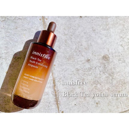 ブラックティー ユース セラム/innisfree/美容液を使ったクチコミ(2枚目)
