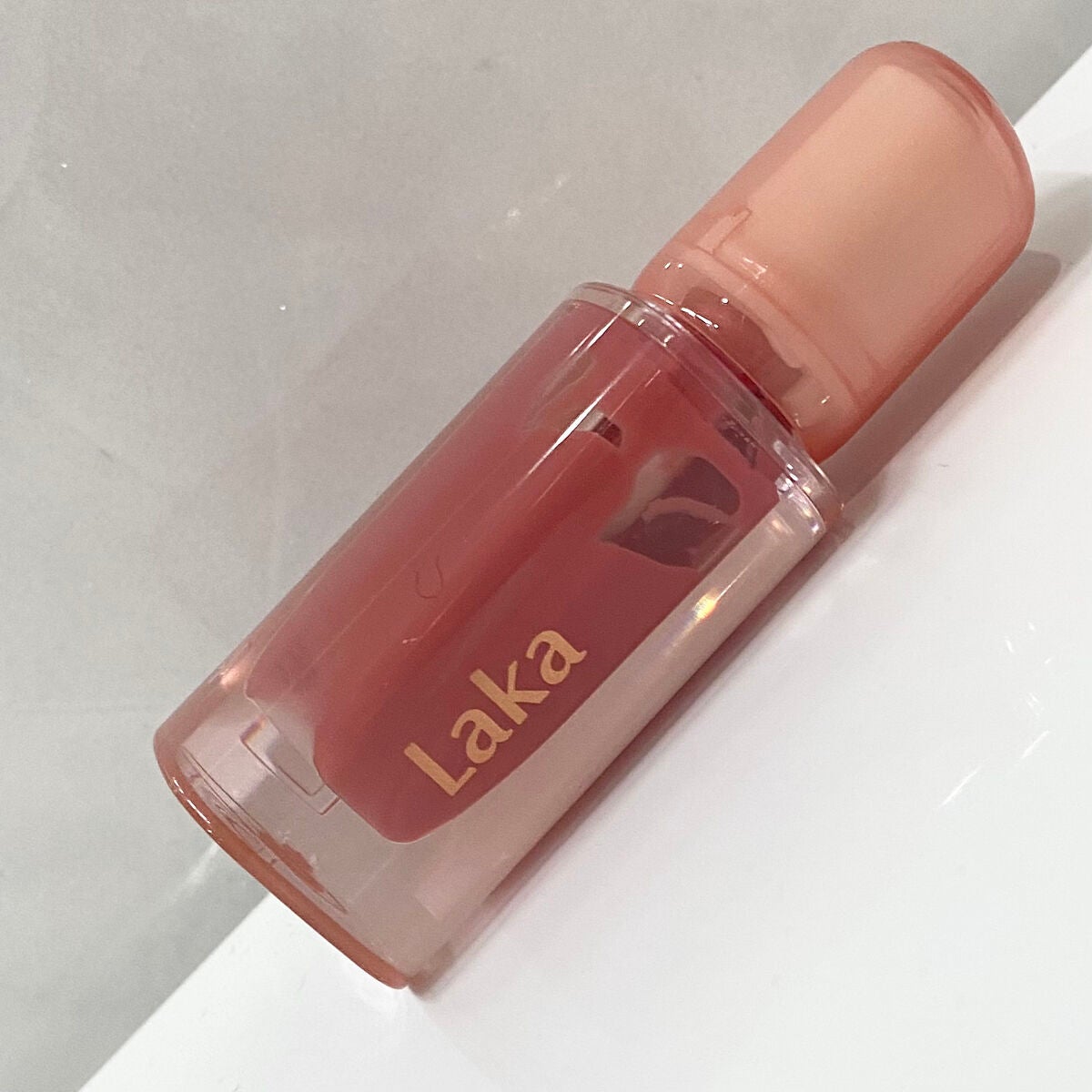 ジェリーイングヌードグロス/Laka/リップグロスを使ったクチコミ(3枚目)