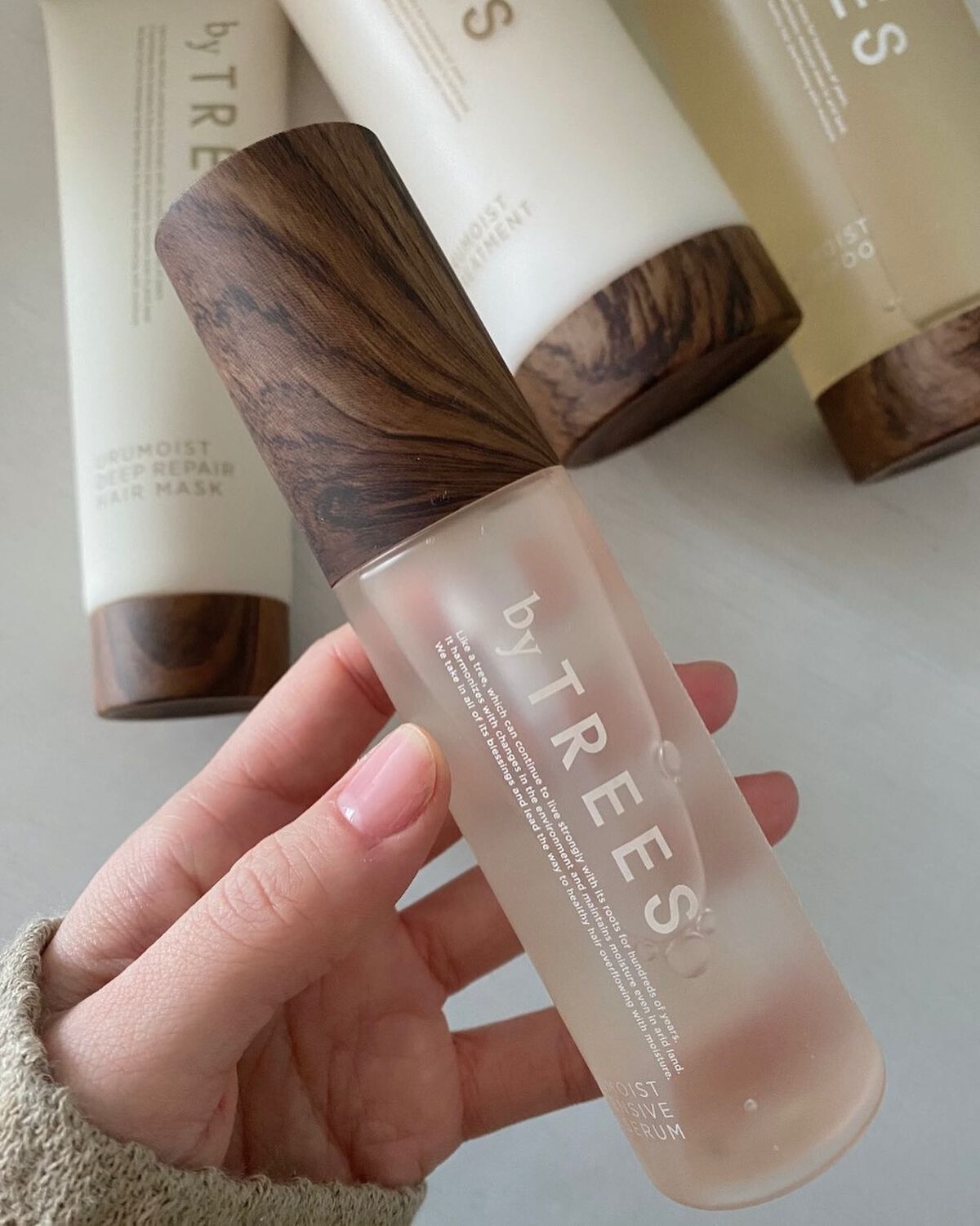 うるモイストインテンシブオイルセラム/byTREES/美容液を使ったクチコミ（1枚目）