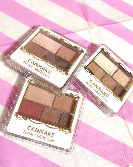 パーフェクトマルチアイズ/キャンメイク/アイシャドウパレットを使ったクチコミ(1枚目)