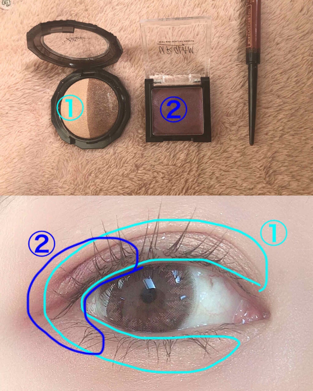 クリーミータッチライナー/キャンメイク/ジェルアイライナーを使ったクチコミ(3枚目)