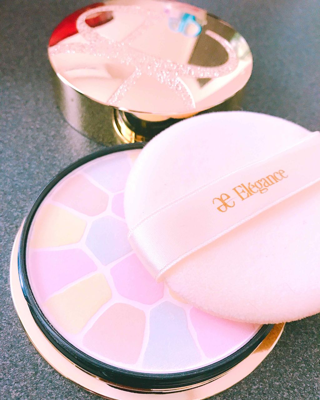 エレガンス ラ プードル オートニュアンス リクスィーズ/Elégance/プレストパウダーを使ったクチコミ（1枚目）