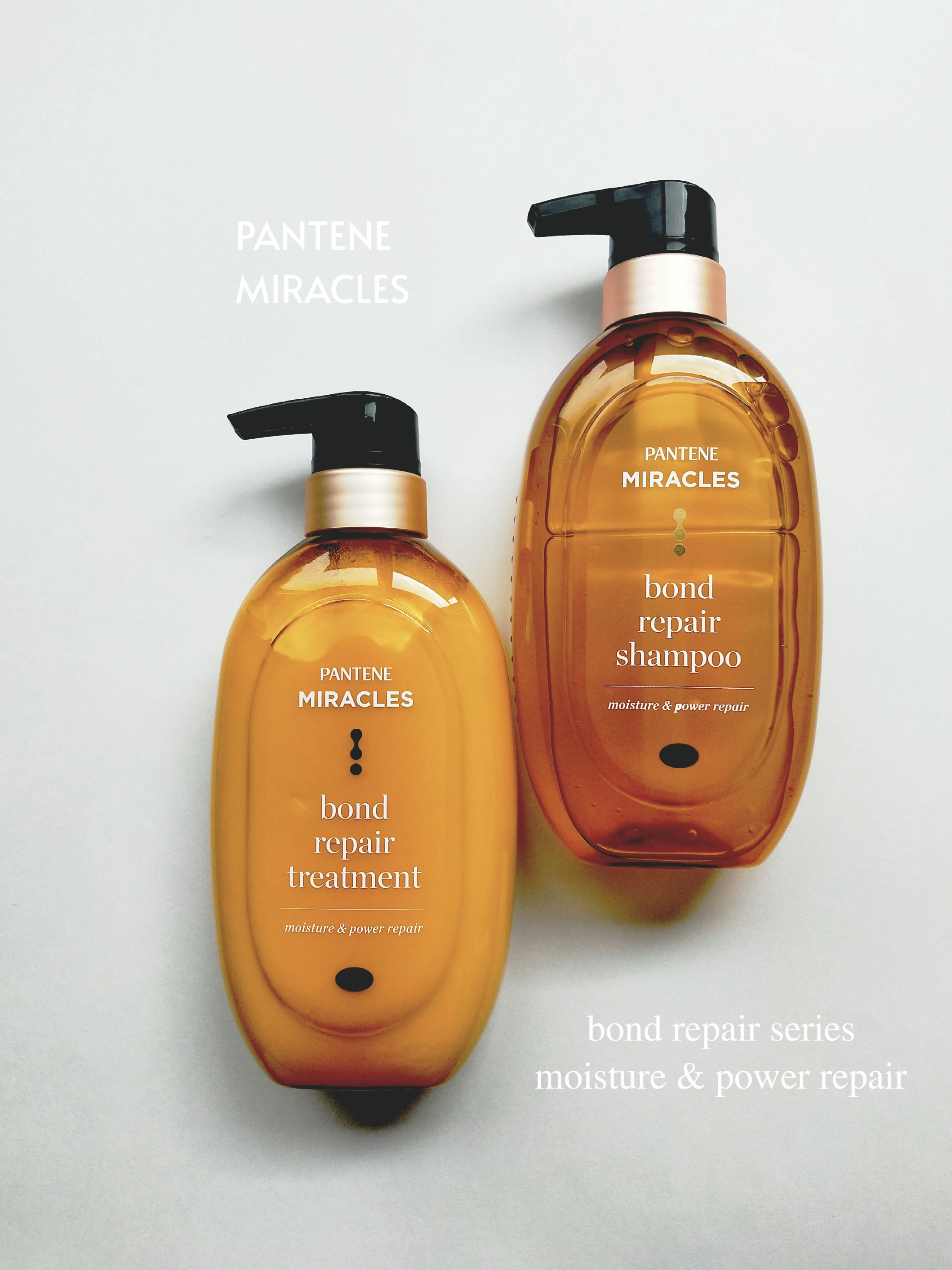 ボンドリペアシリーズ モイスチャー＆パワーリペア  シャンプー＆トリートメント/パンテーン/市販シャンプーを使ったクチコミ（1枚目）