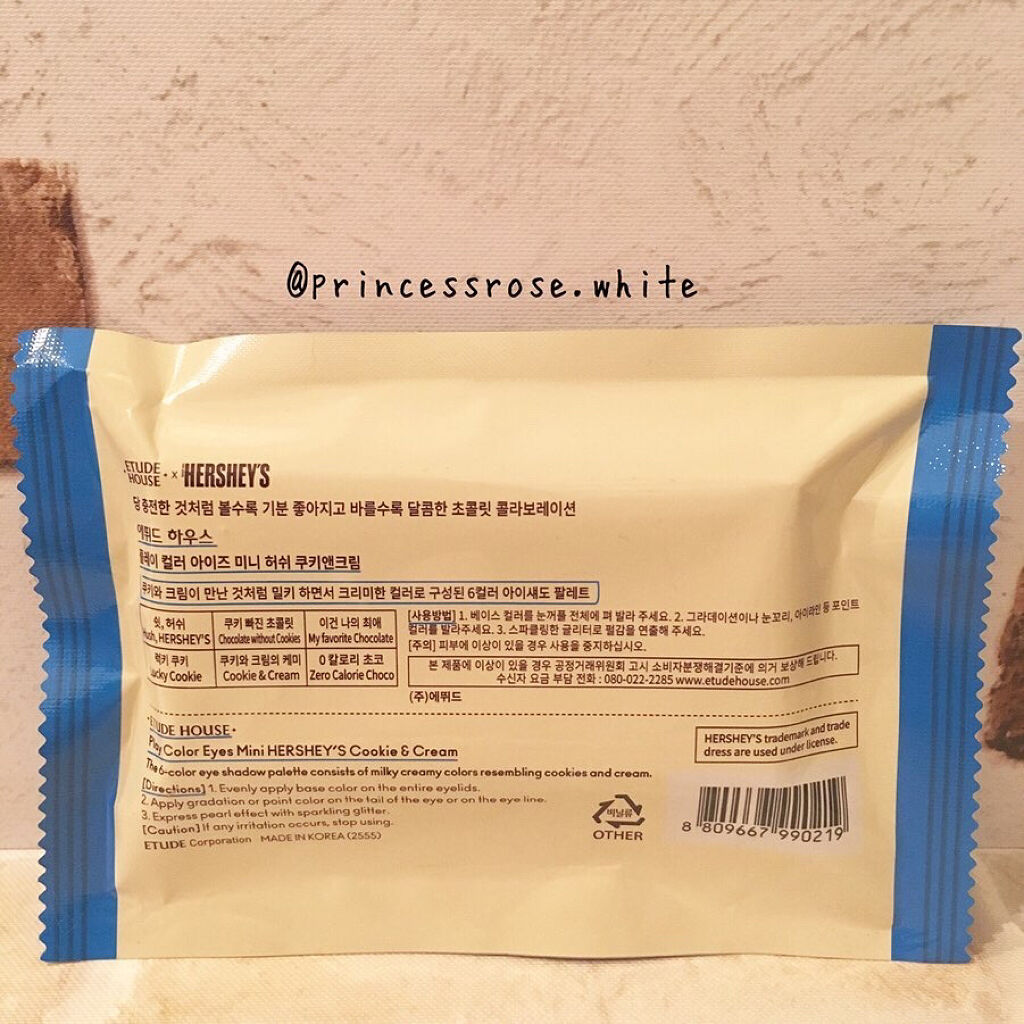 ハーシー プレイカラーアイズミニ/ETUDE/アイシャドウパレットを使ったクチコミ（2枚目）