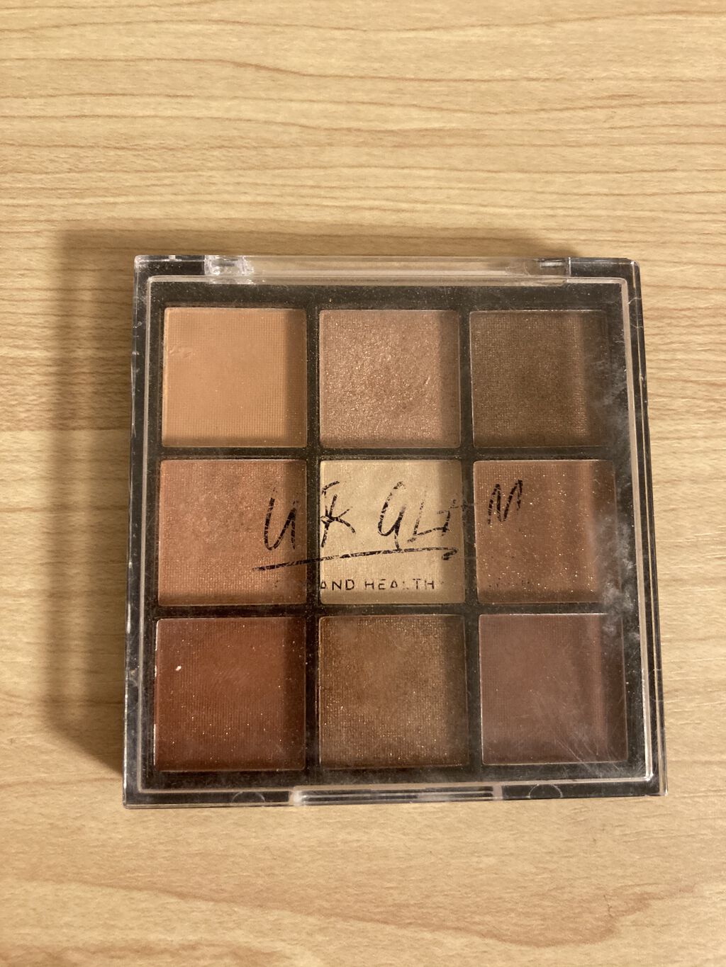 UR GLAM　BLOOMING EYE COLOR PALETTE/U R GLAM/アイシャドウパレットを使ったクチコミ（1枚目）
