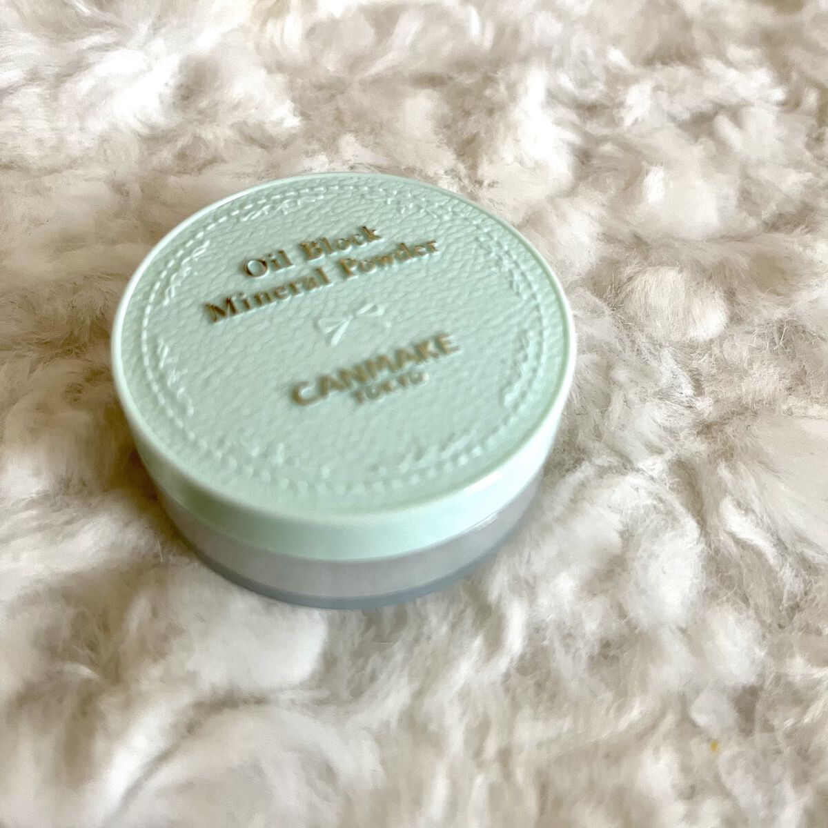 オイルブロックミネラルパウダー/キャンメイク/ルースパウダーを使ったクチコミ（1枚目）
