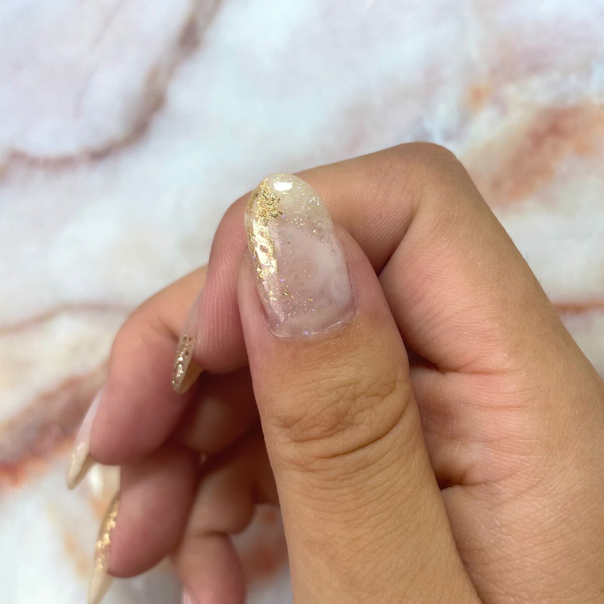 ジェルミーワン はがせるベース/ジェルミーワン/ジェルネイルを使ったクチコミ(3枚目)