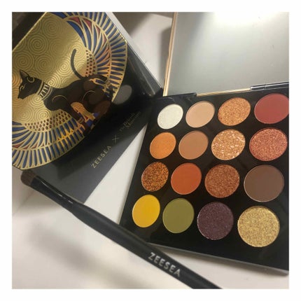 大英博物館 エジプトシリーズ アイシャドウパレット/ZEESEA/アイシャドウパレットを使ったクチコミ(1枚目)