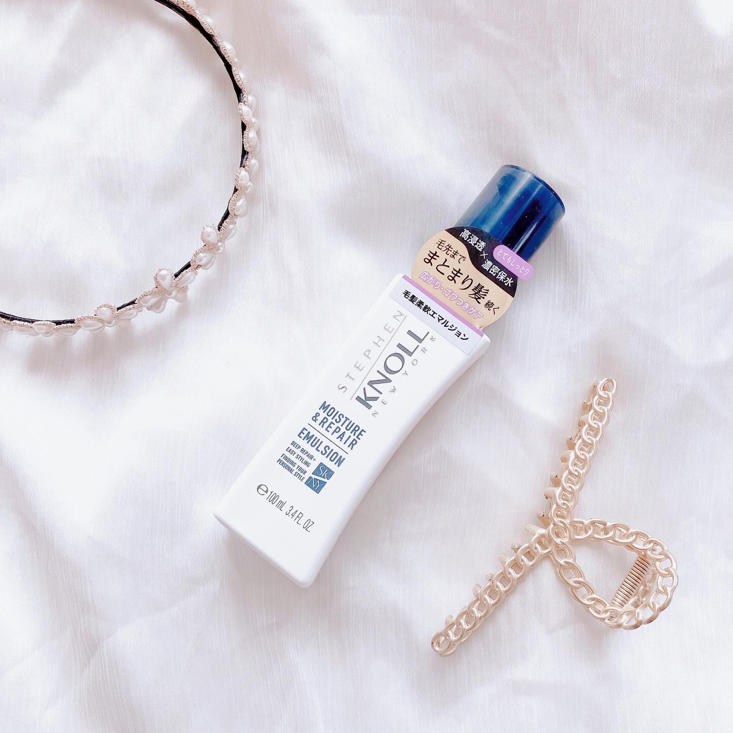 モイスチュアソフニング エマルジョン モイスチュアリペア/スティーブンノル ニューヨーク/ヘアミルクを使ったクチコミ（1枚目）