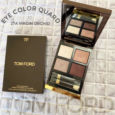 アイ カラー クォード/TOM FORD BEAUTY/パウダーアイシャドウを使ったクチコミ（1枚目）