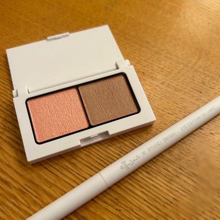 エテュセ アイエディション(ジェルライナー) R728 絶対的ピンクベージュ(数量限定)/ettusais/ジェルアイライナーを使ったクチコミ(2枚目)