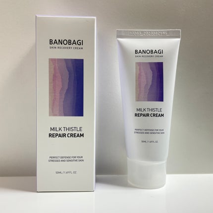 ミルクシスル リペアクリーム/BANOBAGI/フェイスクリームを使ったクチコミ(1枚目)