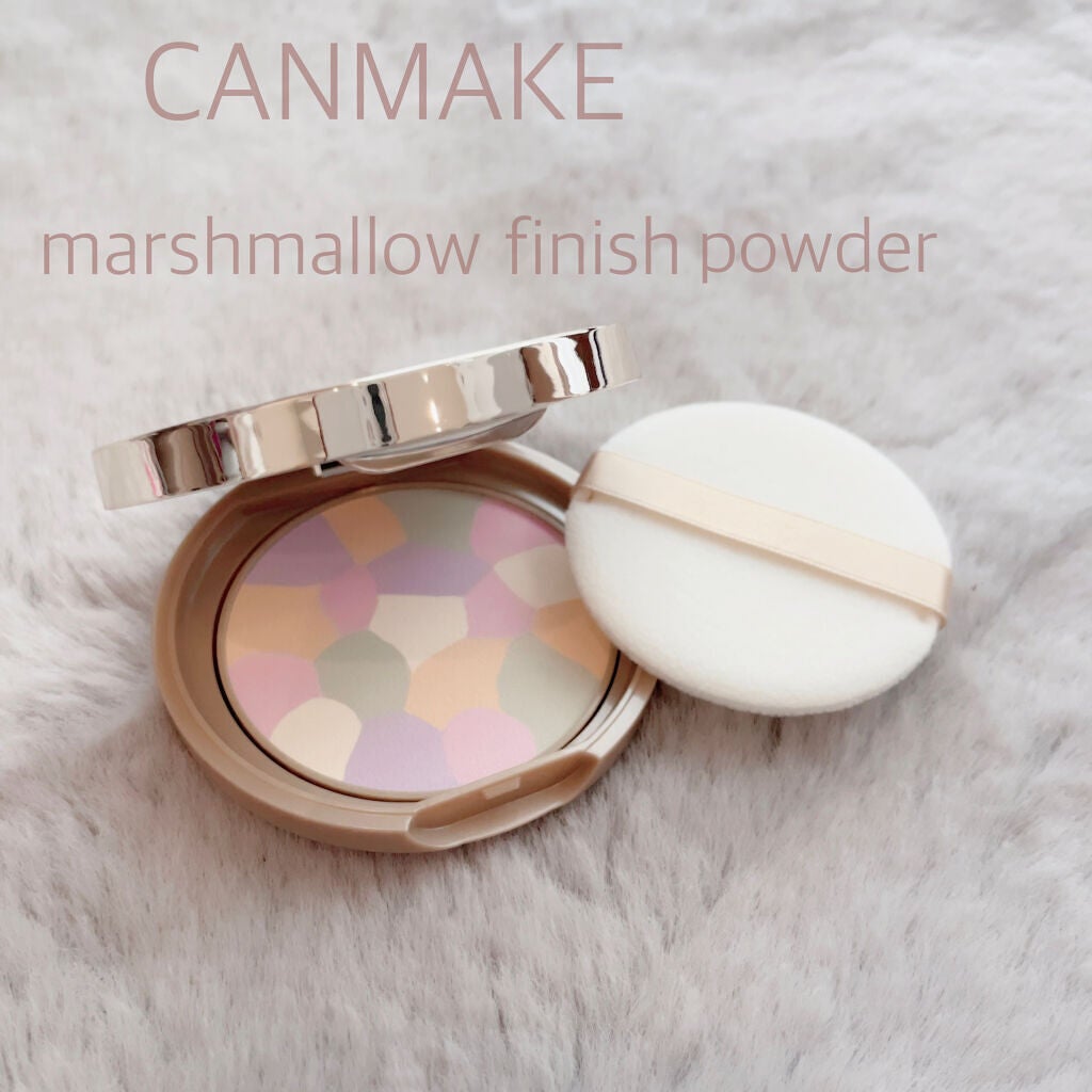 マシュマロフィニッシュパウダー ~Abloom~/キャンメイク/プレストパウダーを使ったクチコミ(1枚目)
