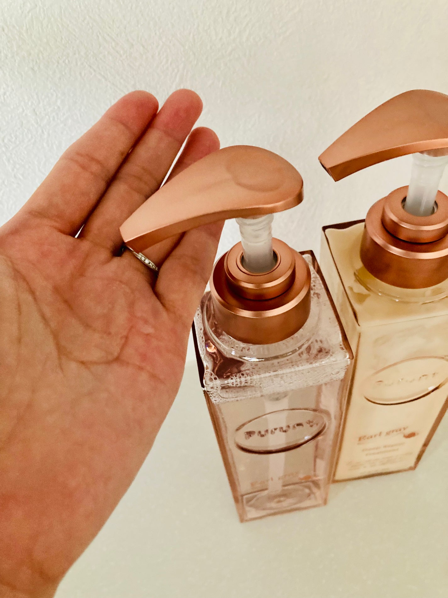 プルント ディープリペアペアセット アールグレイ N/Purunt./市販シャンプーを使ったクチコミ(2枚目)