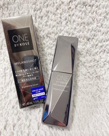 メラノショット W/ONE BY KOSE/美容液を使ったクチコミ(4枚目)