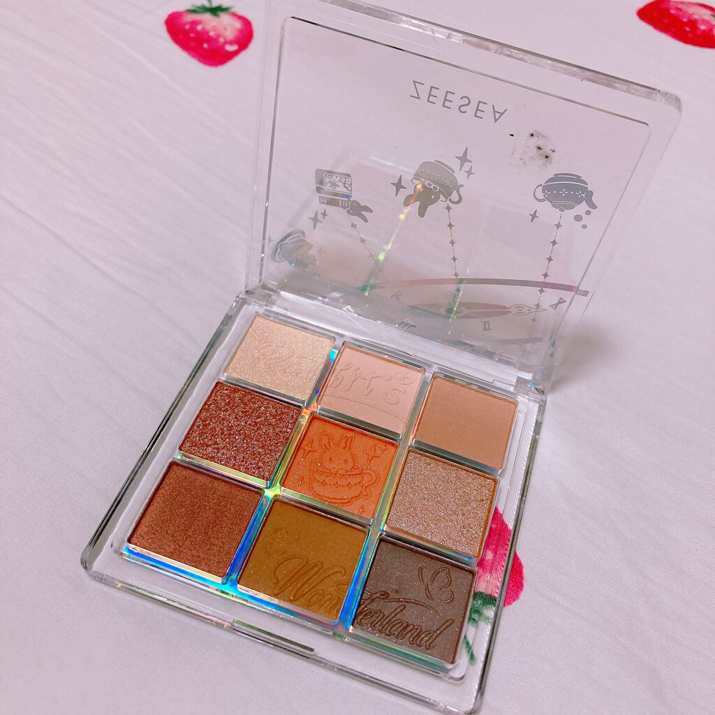 クォーツ 9色アイシャドウパレット(ドリームランドアイシャドウ)/ZEESEA/アイシャドウパレットを使ったクチコミ(2枚目)