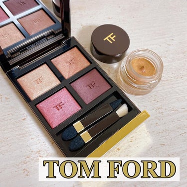 アイ カラー クォード/TOM FORD BEAUTY/パウダーアイシャドウを使ったクチコミ（1枚目）