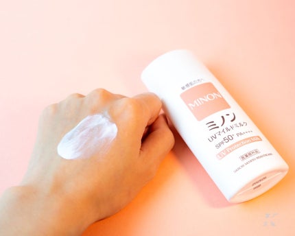 ミノンUVマイルドミルク/ミノン/日焼け止めミルクを使ったクチコミ(3枚目)