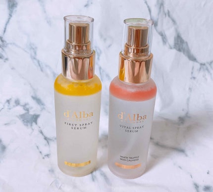 ダルバ ホワイトトリュフファーストスプレーセラム/ダルバ/ミスト状化粧水を使ったクチコミ(1枚目)