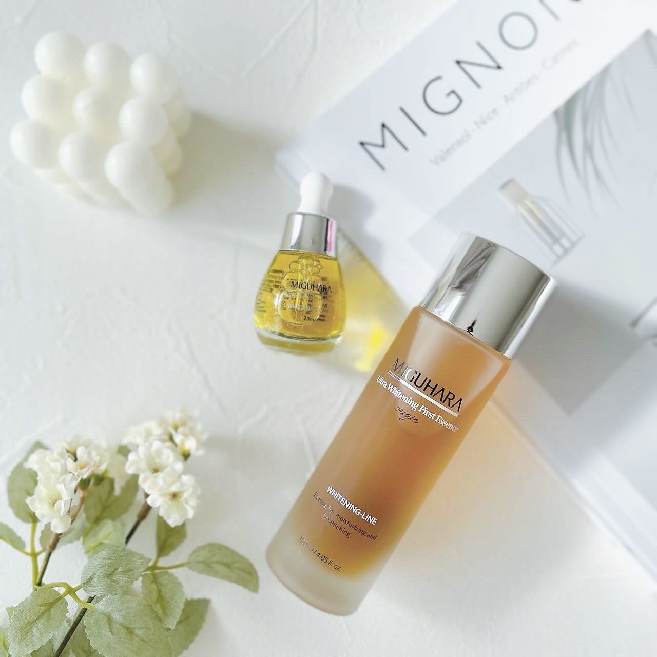 Ultra Whitening First Essence/MIGUHARA/ブースター・導入液を使ったクチコミ（1枚目）