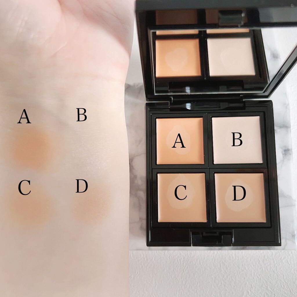 スキンリフレクト フレッシュ コンシーラー/ADDICTION/パレットコンシーラーを使ったクチコミ(6枚目)