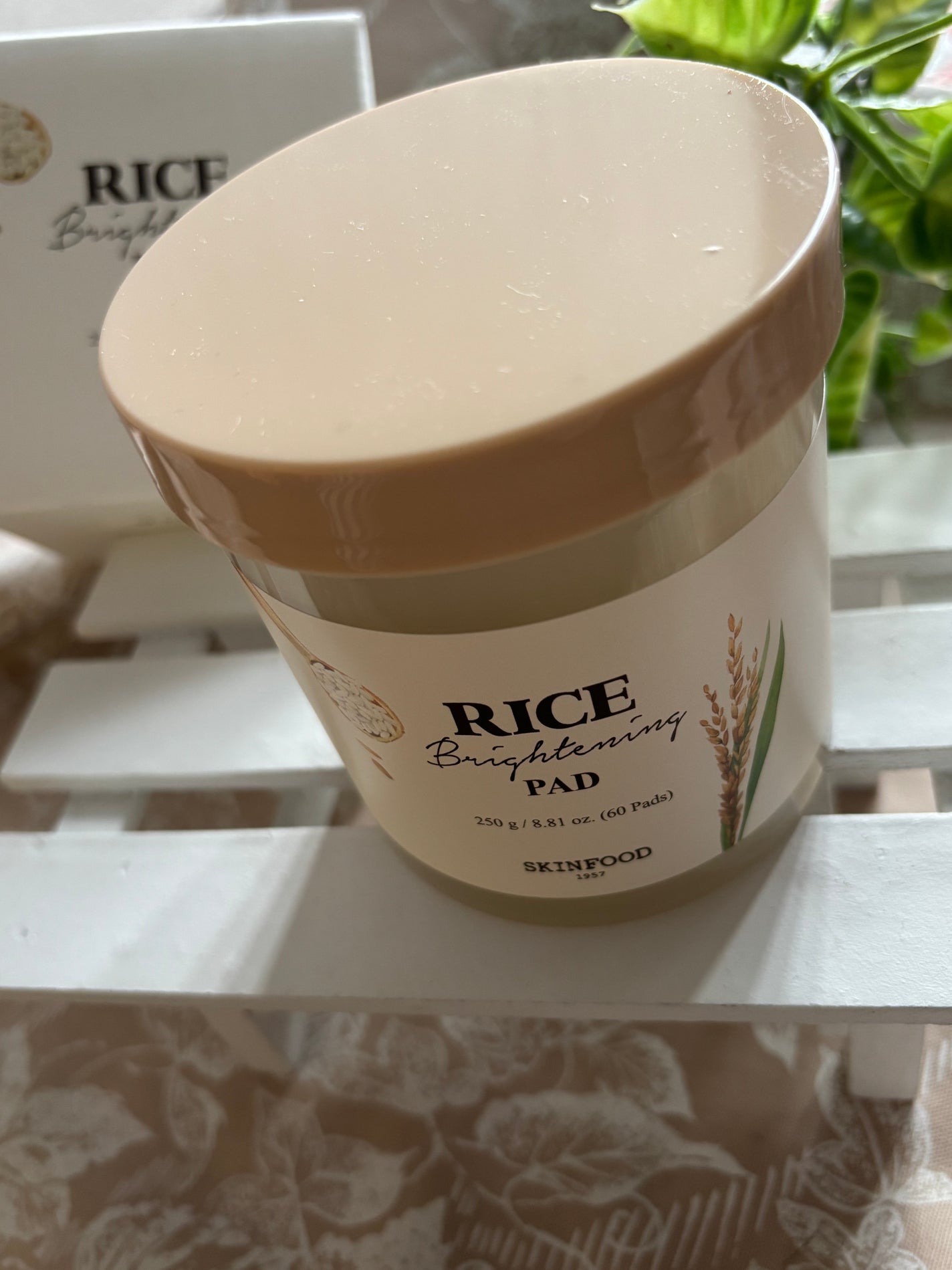 cherry on LIPS 「スキンフード(skinfood)ライスブライトニングパッド25..」(4枚目)