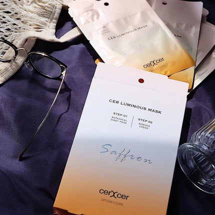 ルミナスマスク   (ケアクリーム付き) /cerXcer/シートマスク・パックを使ったクチコミ(1枚目)