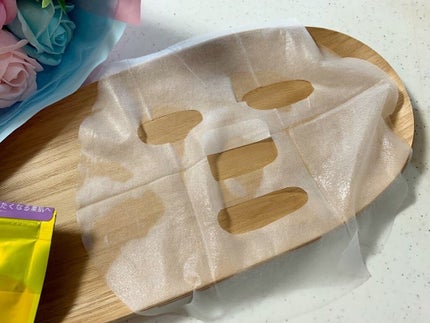 デイリーケアマスク ヒアルロン酸&グレープフルーツ/RISM/シートマスク・パックを使ったクチコミ(3枚目)