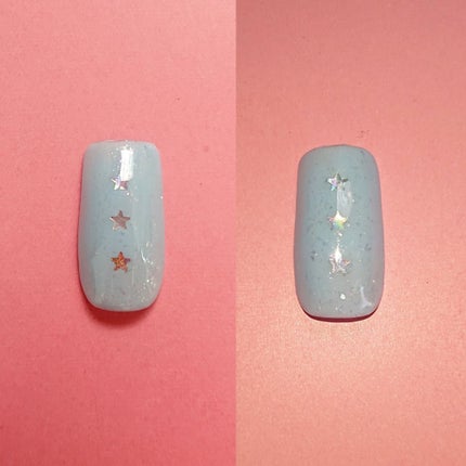 ジェルネイル(ライト対応)/セリア/ジェルネイルを使ったクチコミ(2枚目)