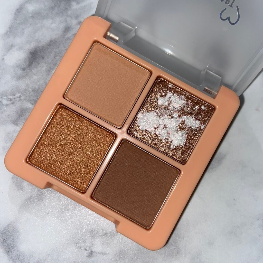 クリスタルハートロックシャドウ/BLACK ROUGE/アイシャドウパレットを使ったクチコミ(3枚目)