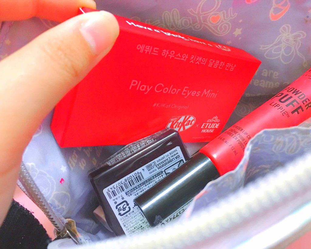 プレイカラーアイズ ミニ #キットカットオリジナル/ETUDE/アイシャドウパレットを使ったクチコミ(3枚目)